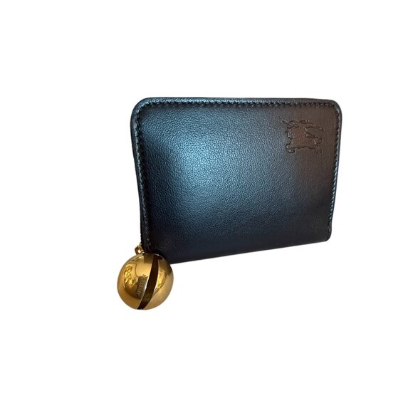 Burberry EKD Black Leather zip Wallet 8079212 - Picture 5 of 14